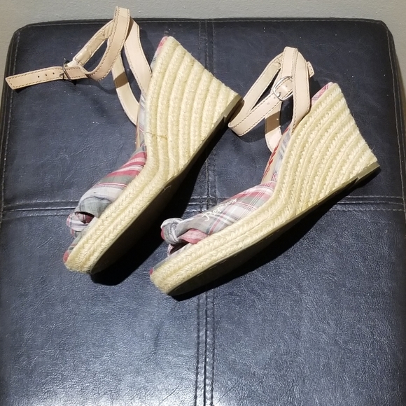 REPLAY Wedge Peep-toe Sandals (Size 9) - Picture 7 of 12